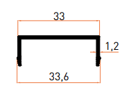 SMT7046B Küpeşte Profili
