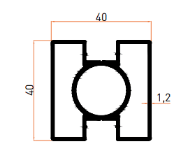 SMT7056B Küpeşte Profili