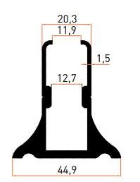 SMT7058B Küpeşte Profili
