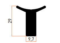 SMT7064B Küpeşte Profili