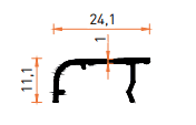 SMT7093B Süpürgelik Profili