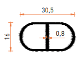SMT7116B Askılık, Raf, Led ve Kulp Profilleri