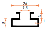 SMT7119B Askılık, Raf, Led ve Kulp Profilleri