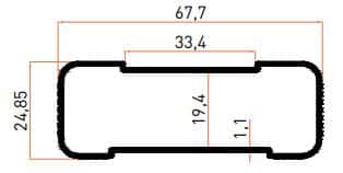 SMT7314B Merdiven Profilleri