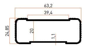 SMT7315B Merdiven Profilleri