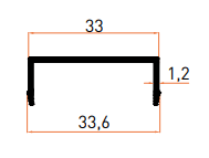 SMT7046B Küpeşte Profili