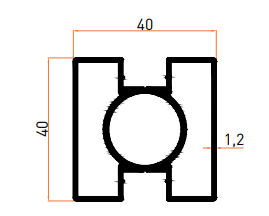 SMT7056B Küpeşte Profili