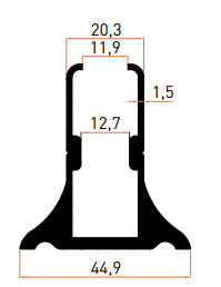 SMT7058B Küpeşte Profili
