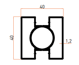 SMT7062B Küpeşte Profili