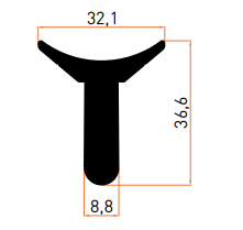 SMT7068B Küpeşte Profili