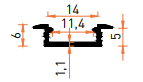 SMT7125B Askılık, Raf, Led ve Kulp Profilleri