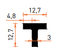 SMT7149B Askılık, Raf, Led ve Kulp Profiller