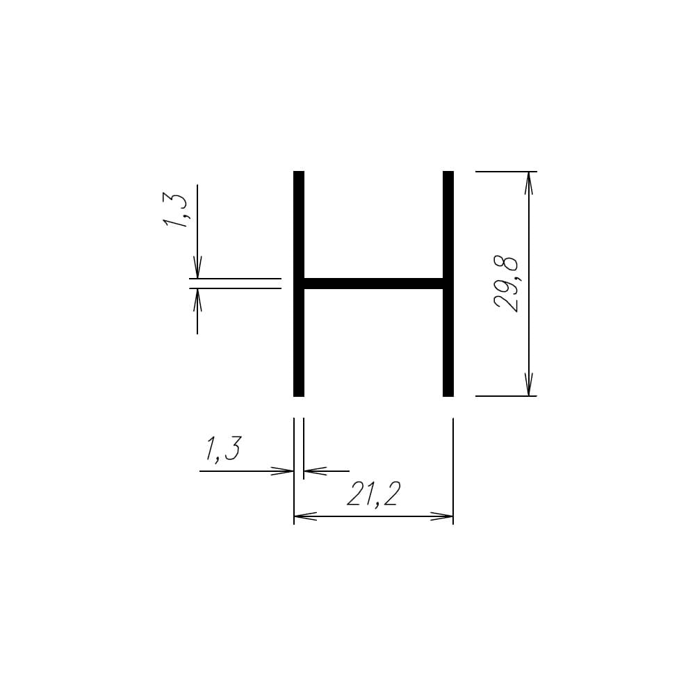 SMT7177P Standart H Profil