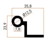 SMT7287B Menteşe Profilleri
