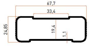 SMT7314B Merdiven Profilleri