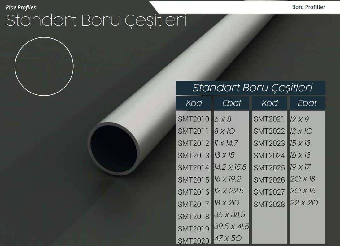 Standart Boru Profili