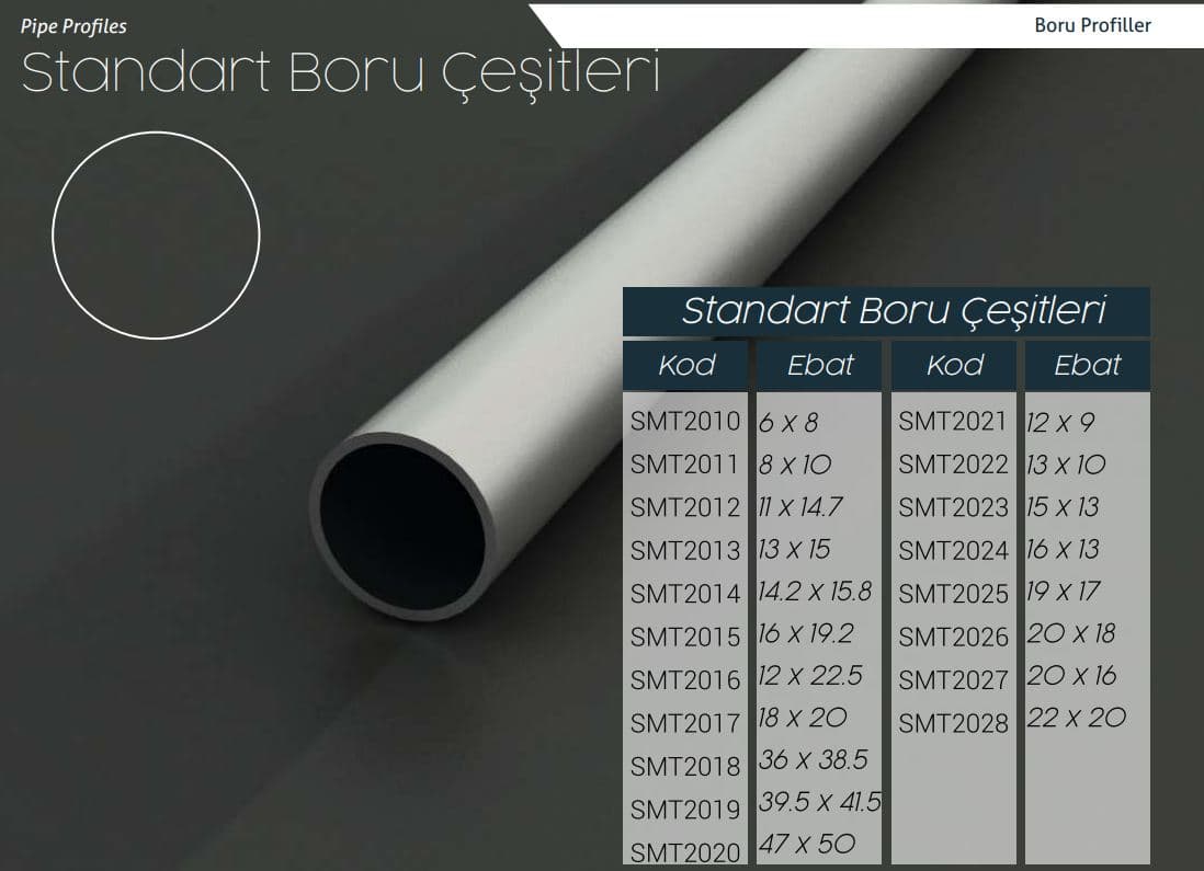 Standart Boru Profili