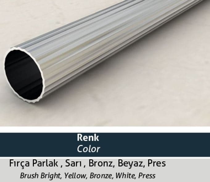 Yuvarlak Tırnaklı Askılık Profili