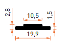 SMT7138B Askılık, Raf, Led ve Kulp Profilleri