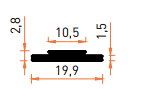 SMT7138B Askılık, Raf, Led ve Kulp Profilleri
