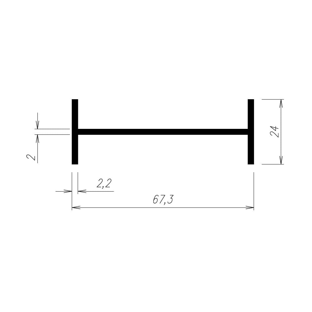 SMT7166P Standart H Profil
