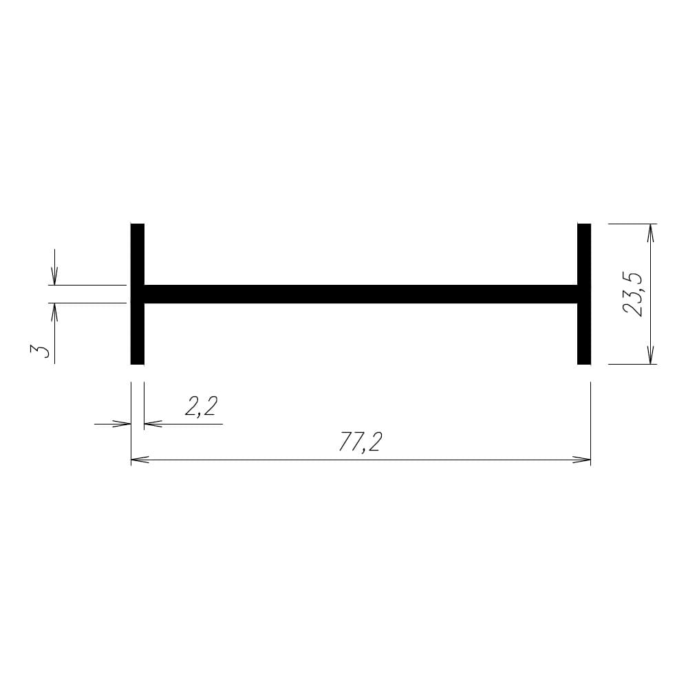 SMT7168P Standart H Profil