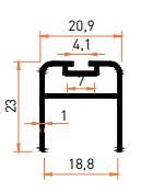 SMT7254B Kulp Profili
