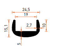 SMT7264B Kenar Kapama Profili
