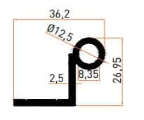 SMT7286B Menteşe Profilleri