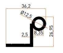 SMT7286B Menteşe Profilleri