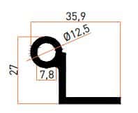 SMT7288B Menteşe Profilleri