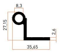 SMT7290B Menteşe Profilleri