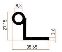 SMT7290B Menteşe Profilleri