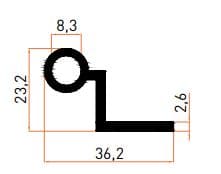 SMT7291B Menteşe Profilleri