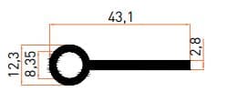 SMT7292B Menteşe Profilleri
