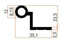 SMT7298B Menteşe Profilleri