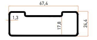 SMT7307B Merdiven Profilleri